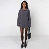 Birrot LAY2 LONG-SLEEVE POLO, Silver