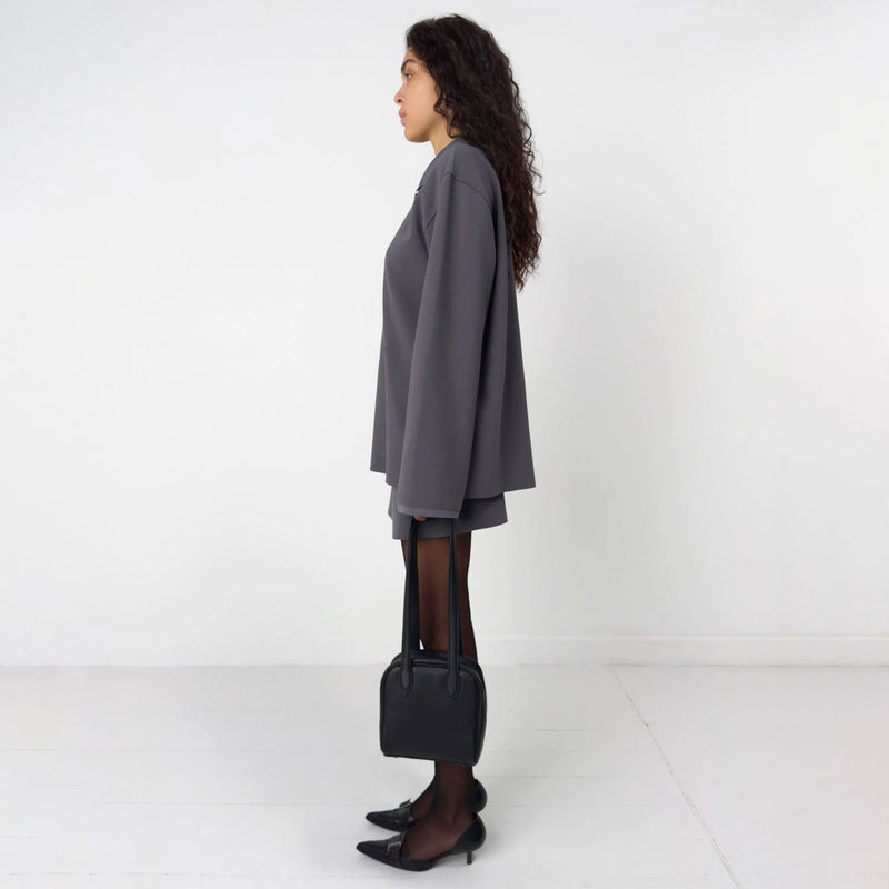 Birrot LAY2 LONG-SLEEVE POLO, Silver