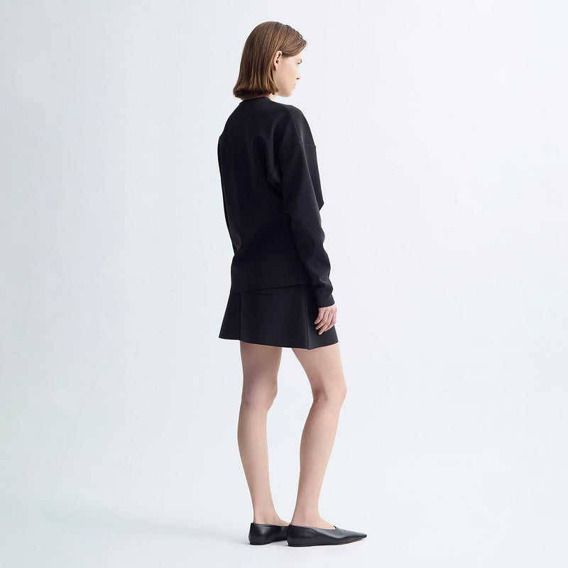 Birrot LAY2 ROUND-NECK CARDIGAN, Anthracite