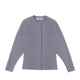 Birrot LAY2 ROUND-NECK CARDIGAN, Lilac Grey