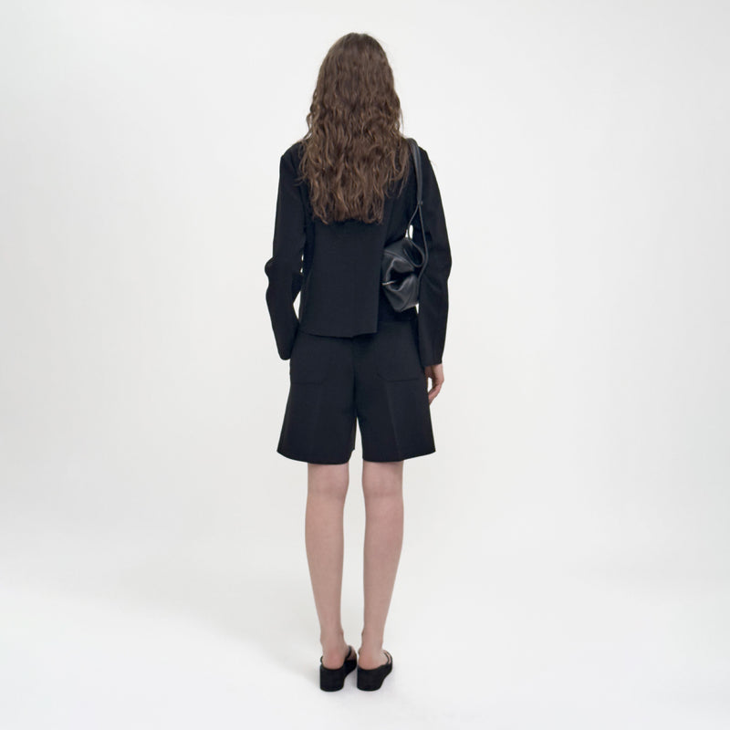 Birrot LAY2 ROUNDNECK JACKET, Black