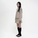 Birrot LAY2 ROUNDNECK JACKET, Sand