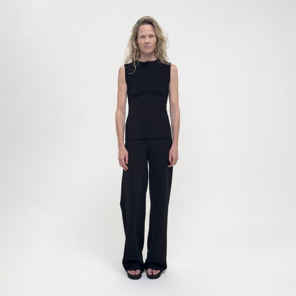 Birrot LAY2 STRAIGHT TROUSER, Black