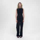 Birrot LAY2 STRAIGHT TROUSER, Black