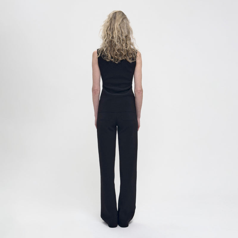 Birrot LAY2 STRAIGHT TROUSER, Black