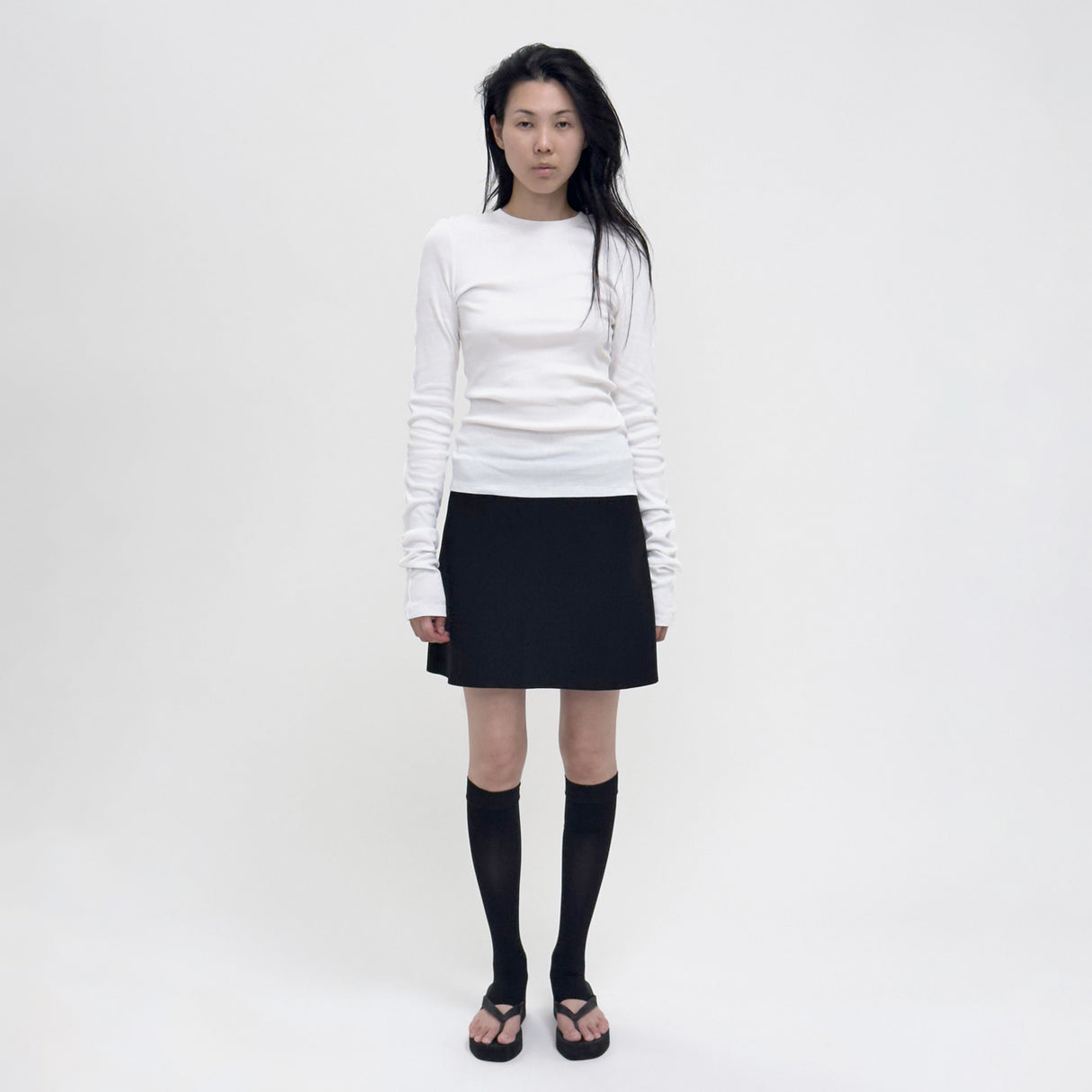 Birrot LAY3 A MINI SKIRT, Black