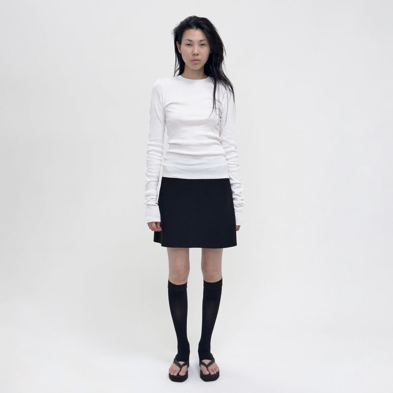 Birrot LAY3 A MINI SKIRT, Black