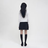 Birrot LAY3 A MINI SKIRT, Black