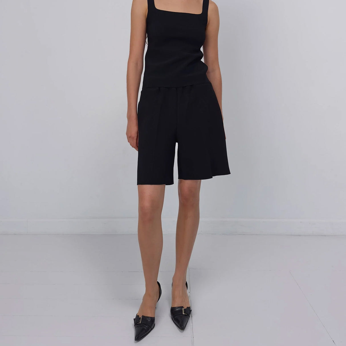 Birrot LAY3 DRAWSTRING SHORTS, Black