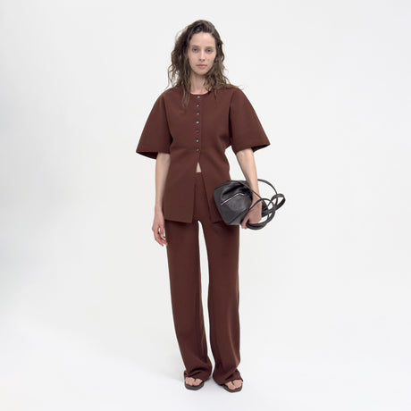 Birrot LAY2 STRAIGHT TROUSER, Brick