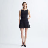 Birrot LAY3 MINI SKIRT, Anthracite