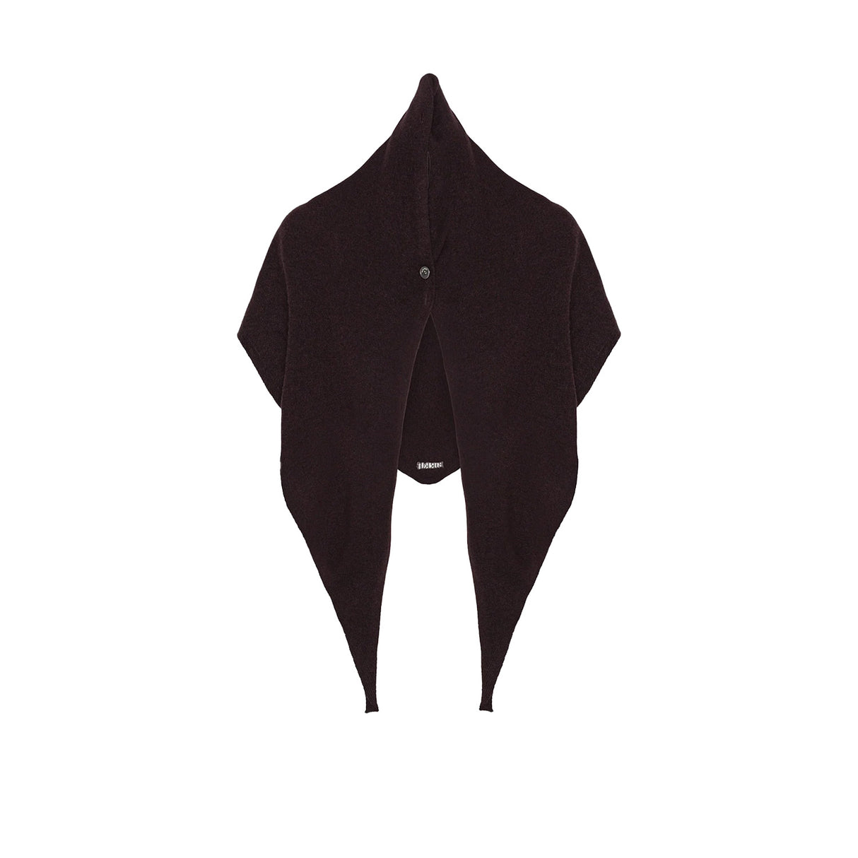 Birrot MERINO KNIT SCARF, Dark Maroon