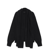 Birrot MERINO SCARF JUMPER, Black