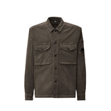 C.P. Company CORDUROY LS SHIRT, Gunmetal