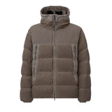 C.P. Company ECO-CHROME R MIXED GOGGLE DOWN JACKET, Re-Color Brown