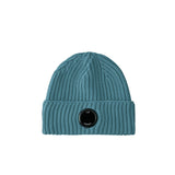 C.P. Company MERINO WOOL KNIT CAP, Aegean Blue