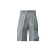 C.P. Company MICRO-REPS BOXY LENS SHORTS, Silver Blue