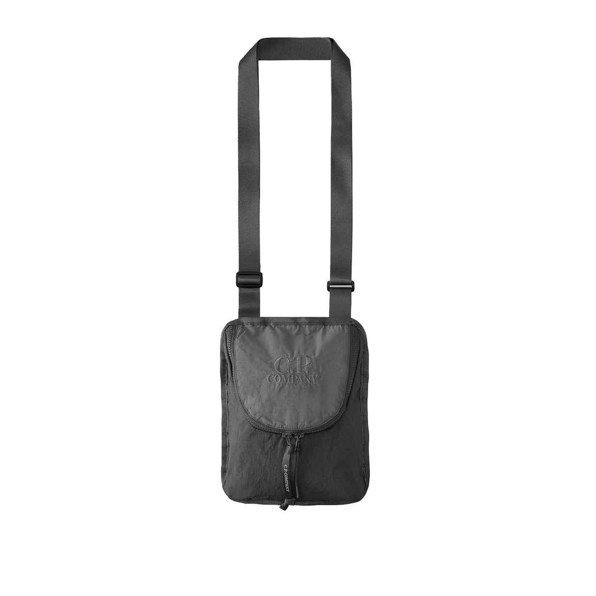 C.P. Company PLAIN PAPER TOUCH BAG, Black