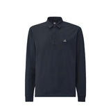 C.P. Company POLO LS STRETCH PIQUET, Total Eclipse