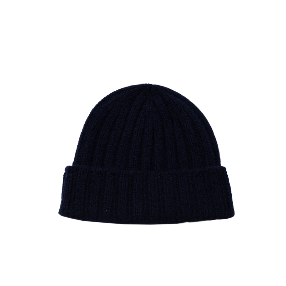 câbleami CASHMERE RIB WATCH HAT, Navy