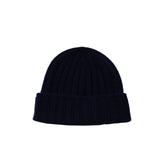 câbleami CASHMERE RIB WATCH HAT, Navy