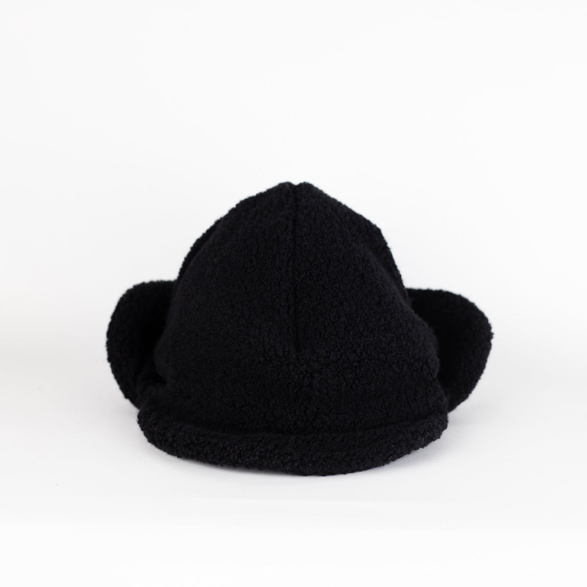 câbleami RECYCLE WOOL FLIGHT CAP, Black