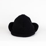 câbleami RECYCLE WOOL FLIGHT CAP, Black