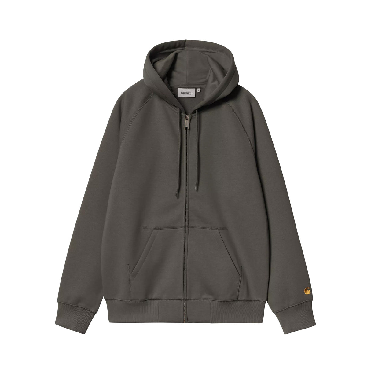 Carhartt WIP HOODED CHASE JACKET, Shungite/Gold