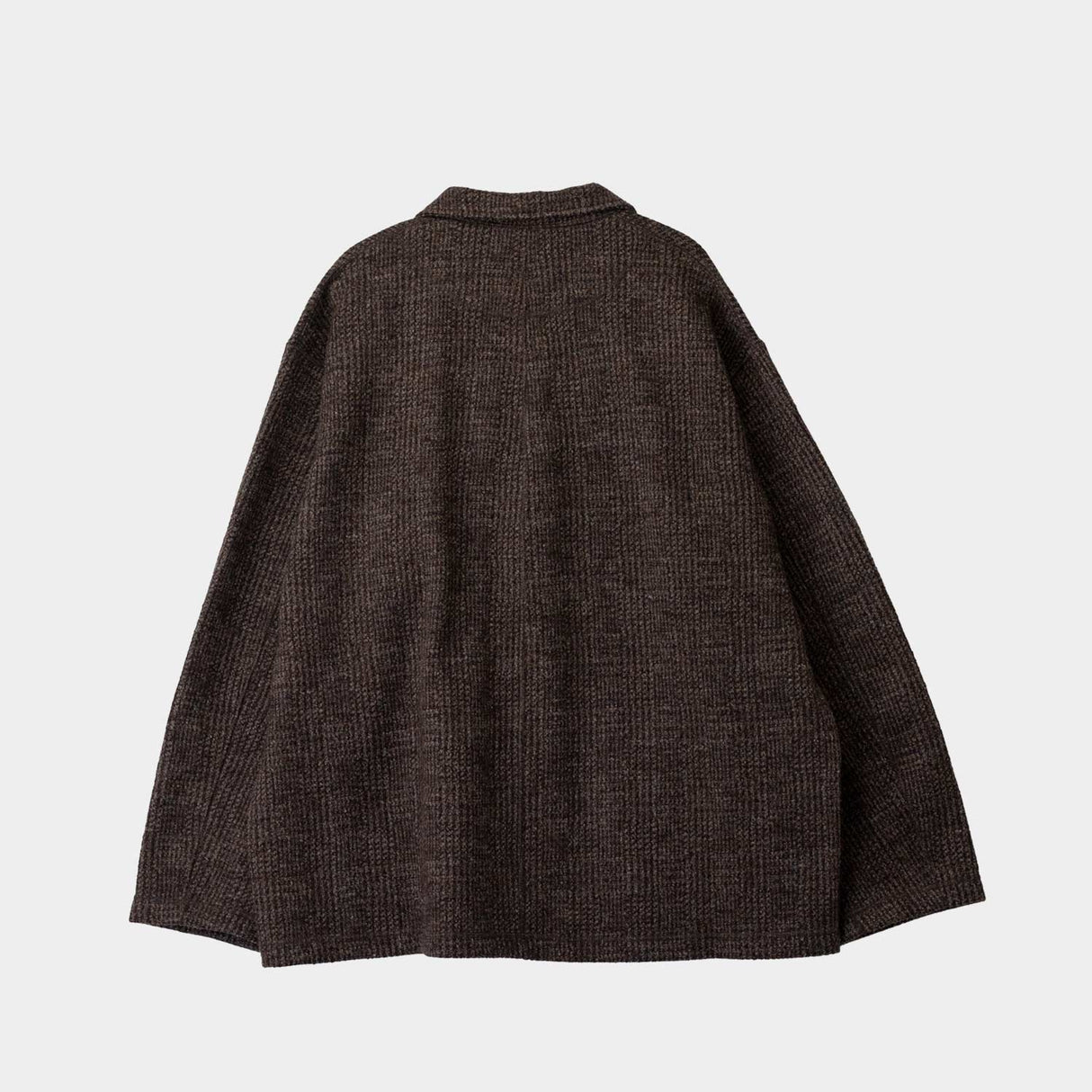 CDG HOMME GLEN CHECK JACKET BROWN