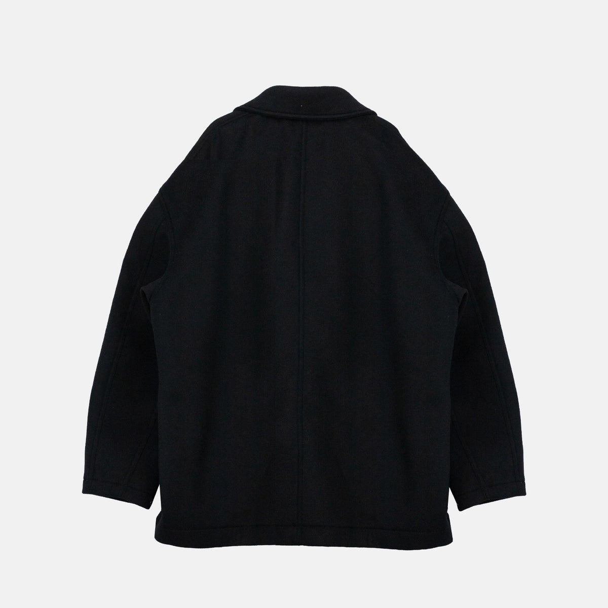 CDG Homme BONDED WOOL JACKET, Black