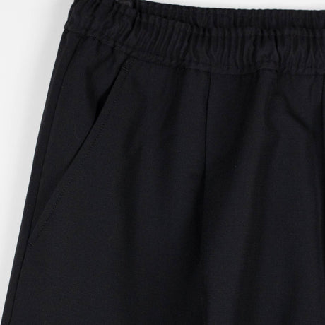 CDG Homme WOOL GABARDINE PANTS, Black