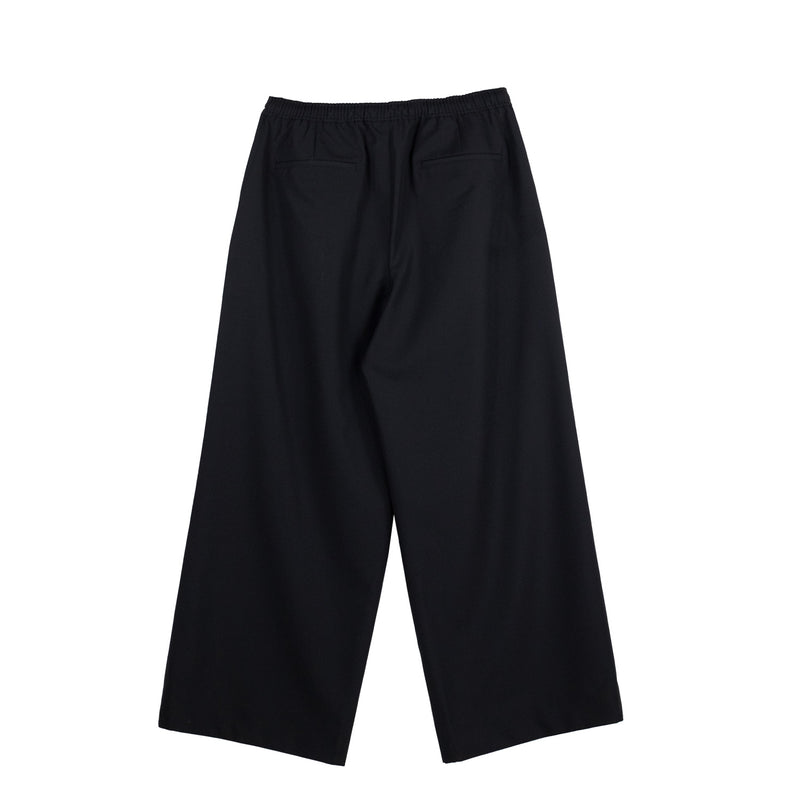 CDG Homme WOOL GABARDINE PANTS, Black