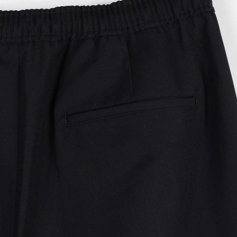 CDG Homme WOOL GABARDINE PANTS, Black