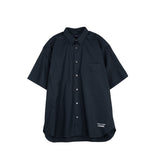 CDG Homme COTTON BROAD S/S SHIRT, Black