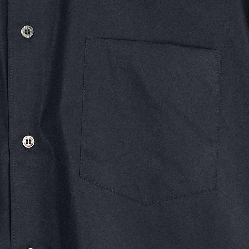 CDG Homme COTTON BROAD S/S SHIRT, Black