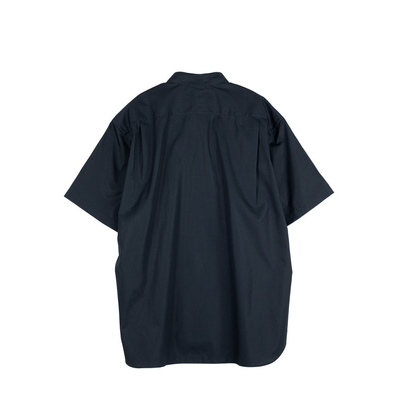 CDG Homme COTTON BROAD S/S SHIRT, Black