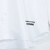CDG Homme COTTON OXFORD SHIRT, White