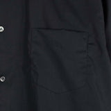 CDG Homme COTTON BROAD LS SHIRT, Black