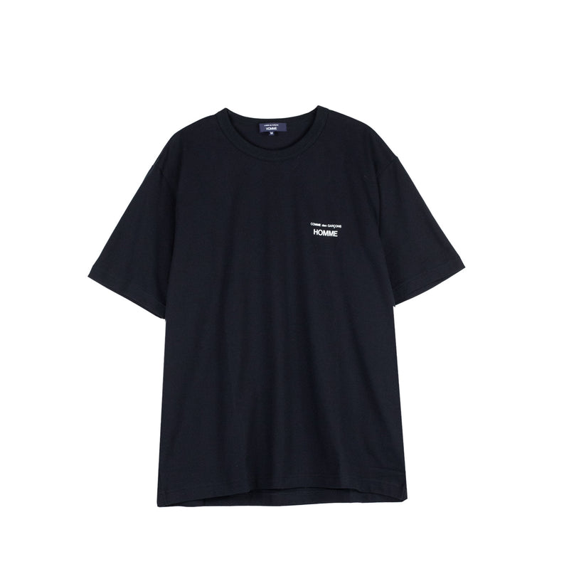 CDG Homme CHEST LOGO T-SHIRT, Black