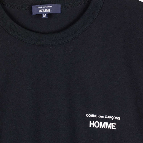 CDG Homme CHEST LOGO T-SHIRT, Black