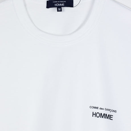 CDG Homme CHEST LOGO T-SHIRT, White