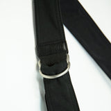 CDG Homme POLYESTER SUEDE BAG, Black