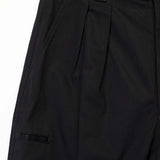 CDG Homme COTTON SATIN TROUSERS, Black