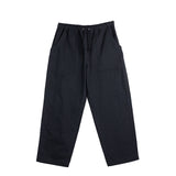 CDG Homme COTTON LINEN HERRINGBONE PANTS, Black