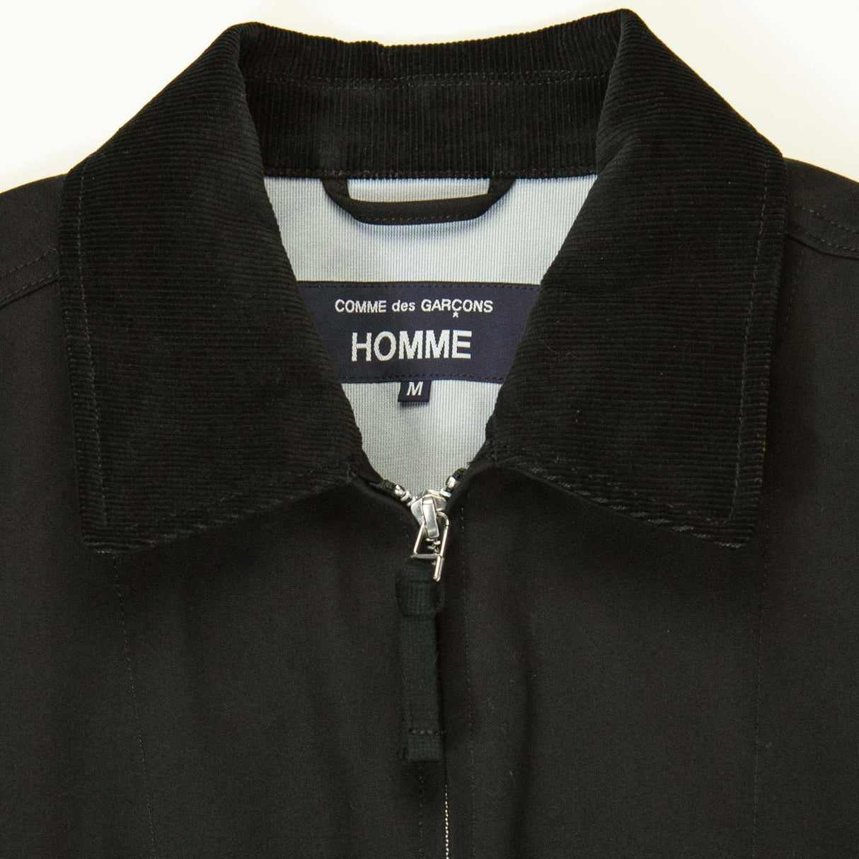 CDG Homme COTTONA NYLON 3L JACKET, Black