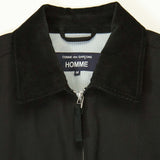 CDG Homme COTTONA NYLON 3L JACKET, Black
