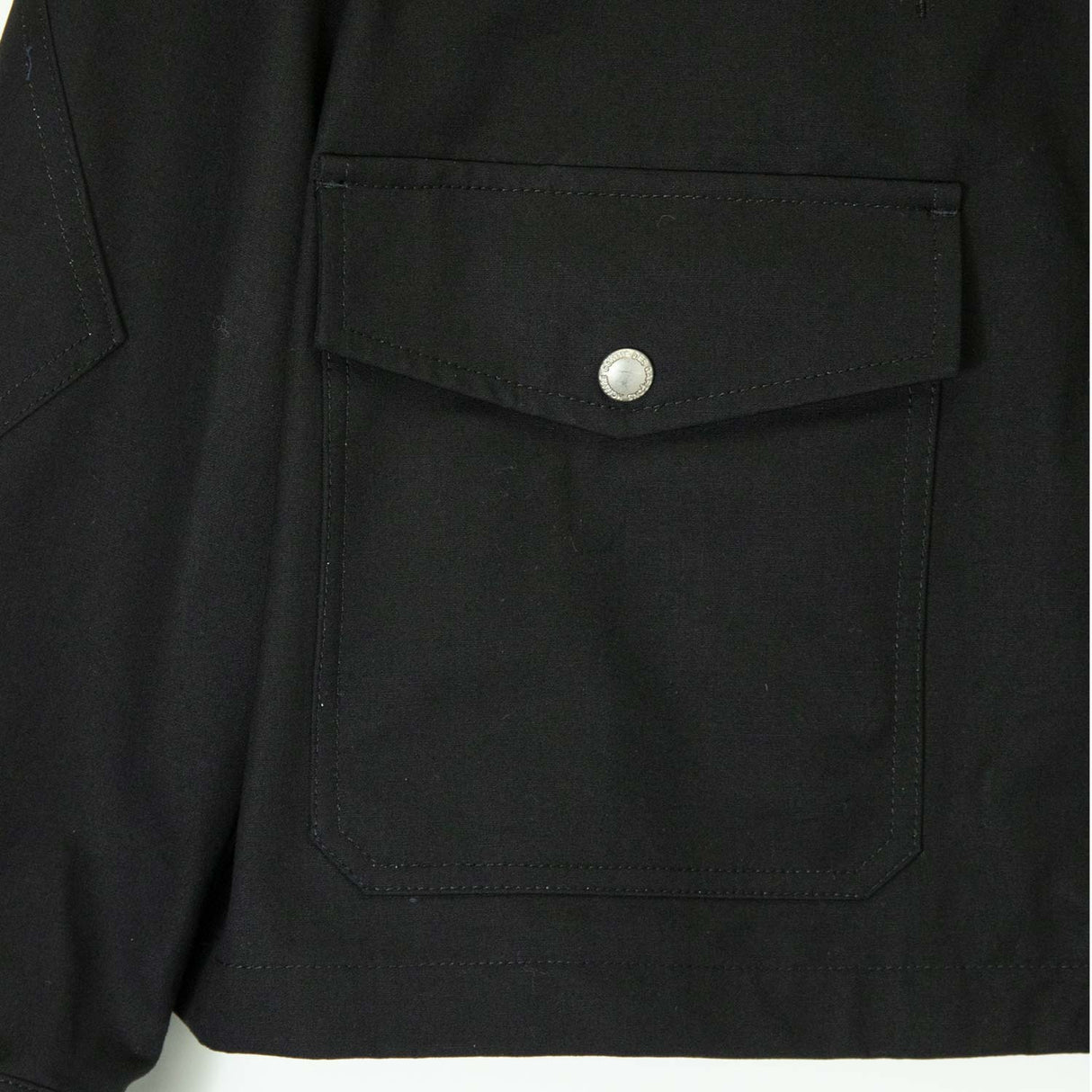 CDG Homme COTTONA NYLON 3L JACKET, Black