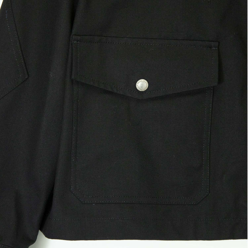 CDG Homme COTTONA NYLON 3L JACKET, Black