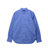 Blue shirt on a white background