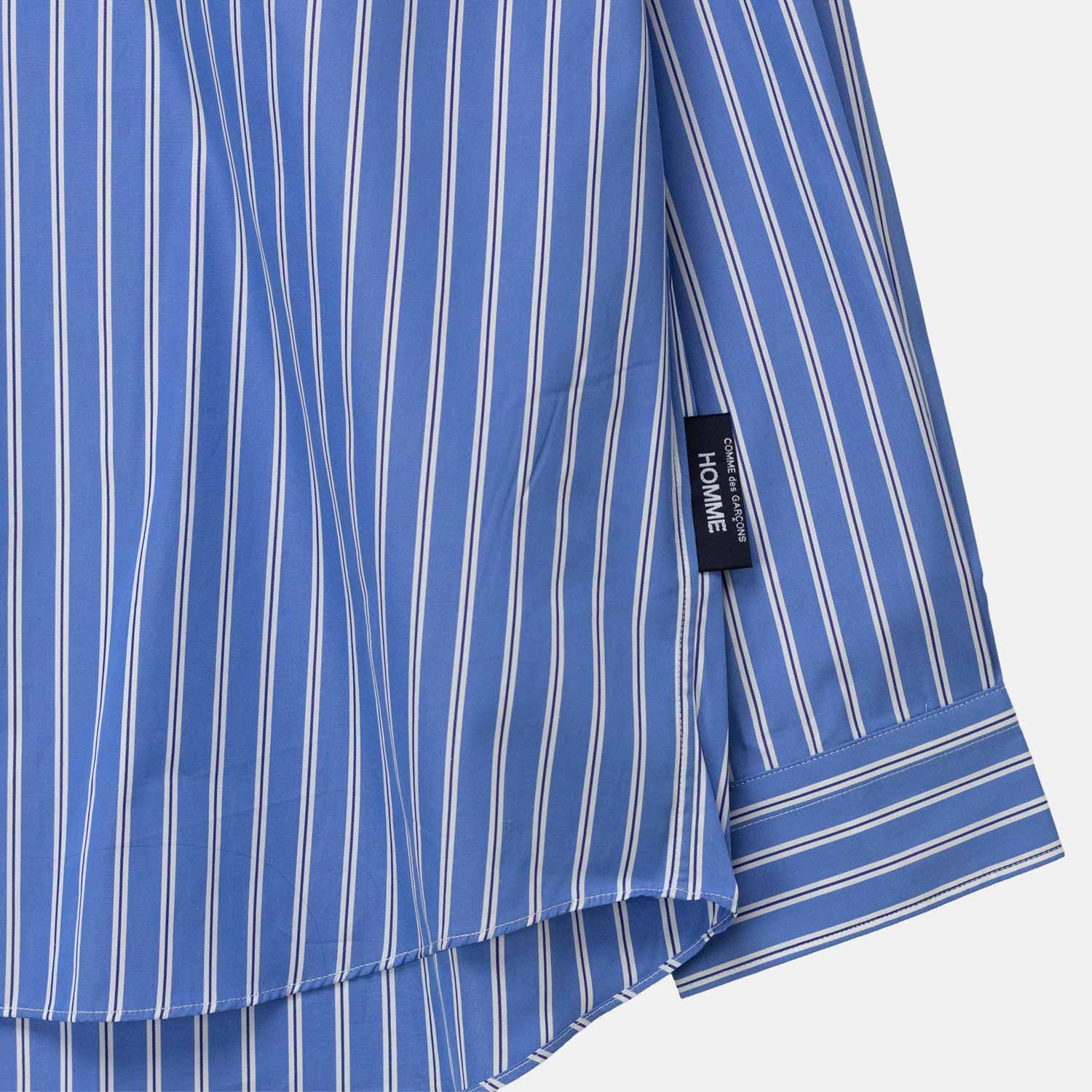 CDG Homme STRIPED SHIRT, Dark Sax/Navy/White – Beamhill CDG Homme STRIPED SHIRT, Dark Sax/Navy/White – Beamhill